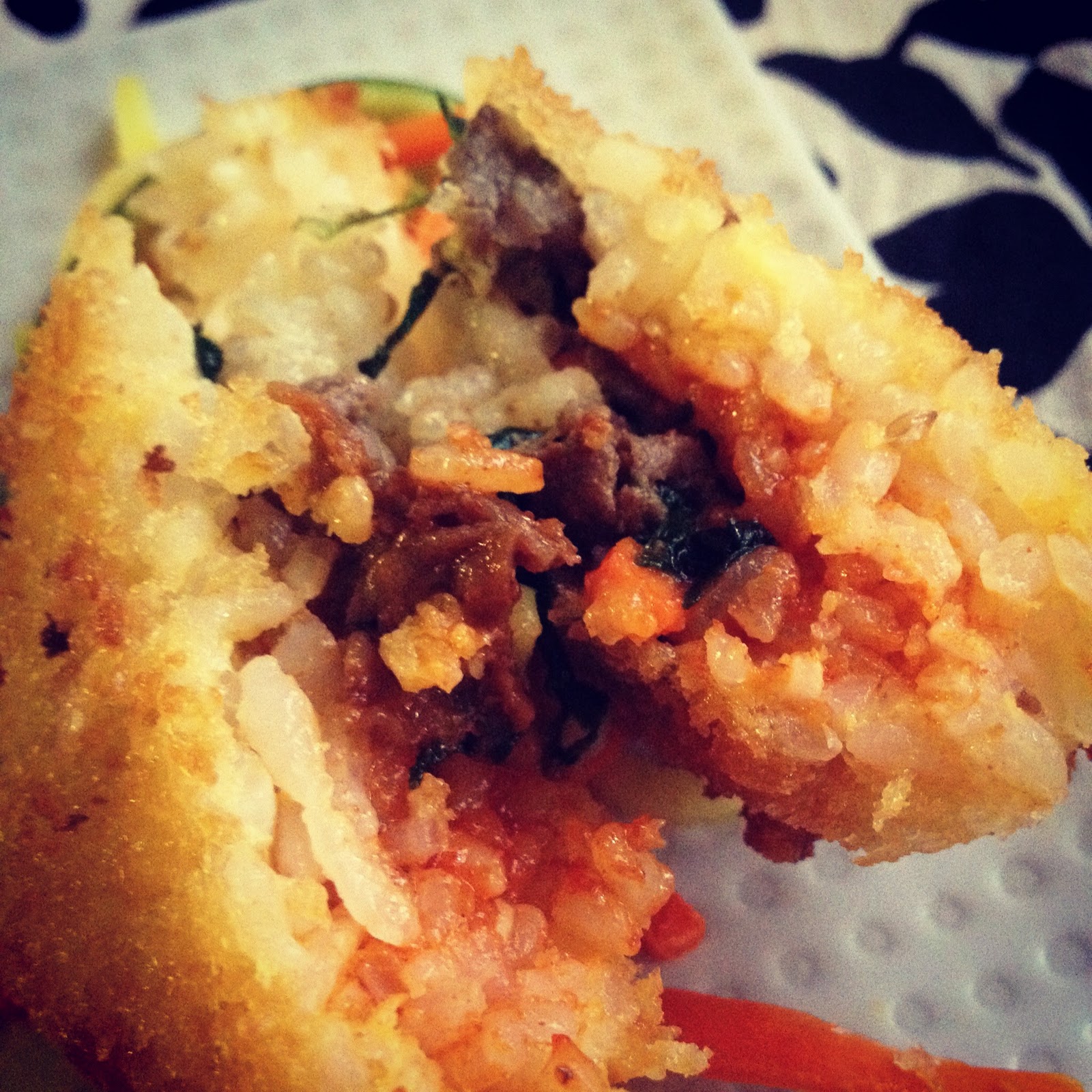 crispy rice patties | city lights