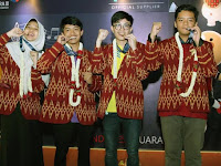 Indonesia Meraih 3 Medali Emas dalam International Earth Science Olympiad (IESO) 2018 di Mahidol, Kanchanaburi, Thailand Indonesia Meraih 3 Medali Emas dalam International Earth Science Olympiad (IESO) 2018 di Mahidol, Kanchanaburi, Thailand