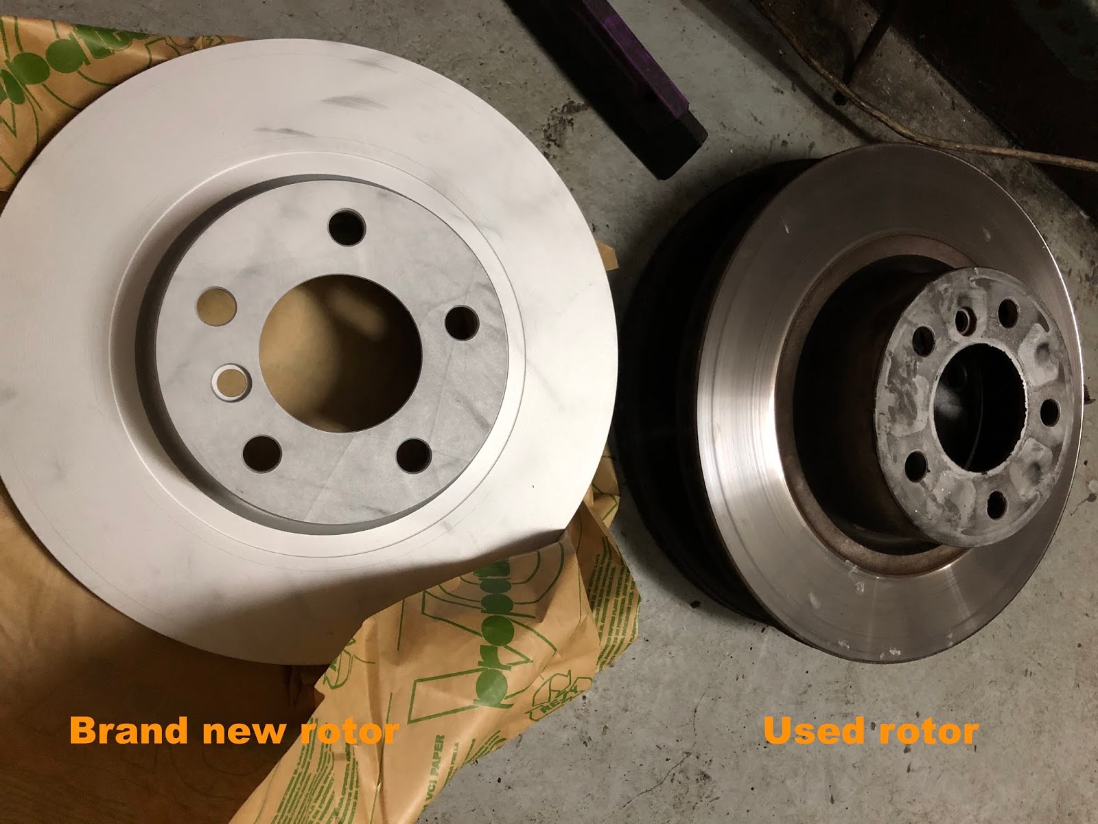 BWM X3 28i F25 LCI Brake rotor resurfacing 碟盤整新記