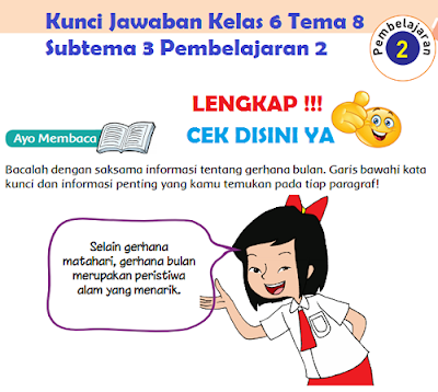 Kunci Jawaban Kelas 6 Tema 8 Subtema 3 Pembelajaran 2 www.simplenews.me