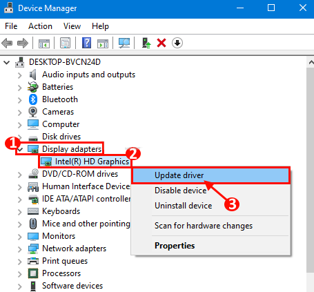 Uhd Graphics Intel Graphics Not Showing In Device Manager Device