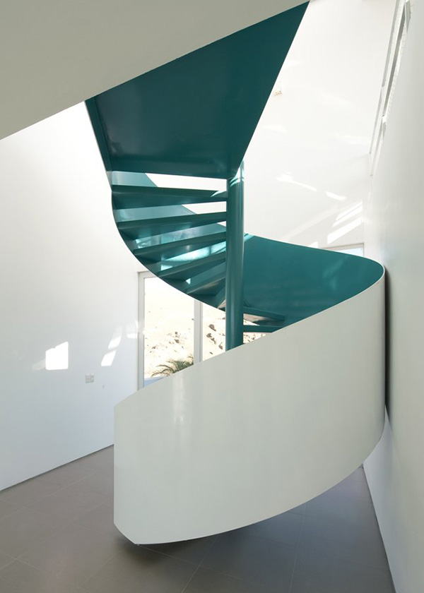  Rumah  Minimalis dengan Tangga Spiral Desain  Rumah  Modern 