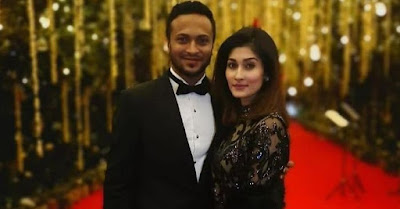 Search Result For shakib and his wife