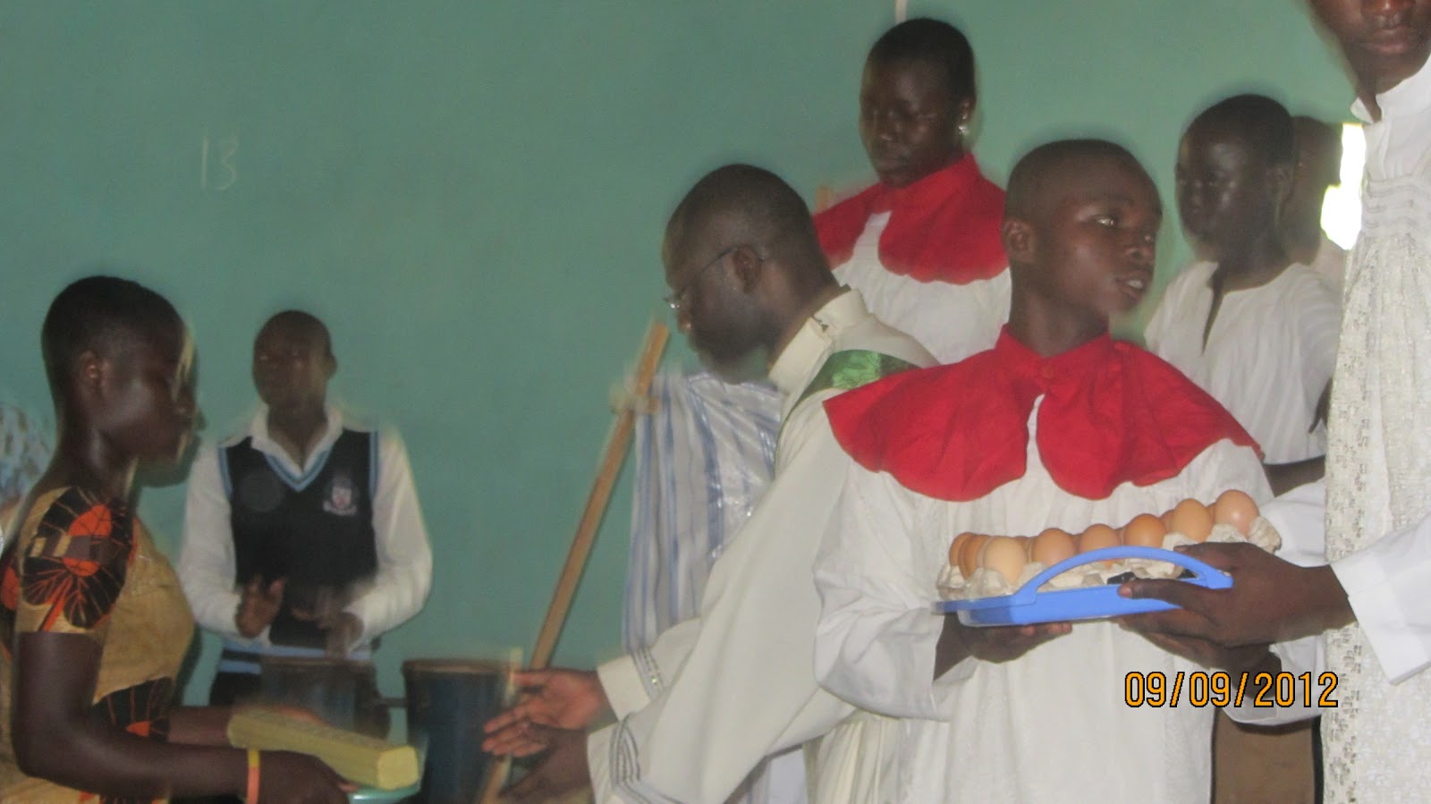 Journey with Deacon Robert to Ghana Sunday Communion Service and