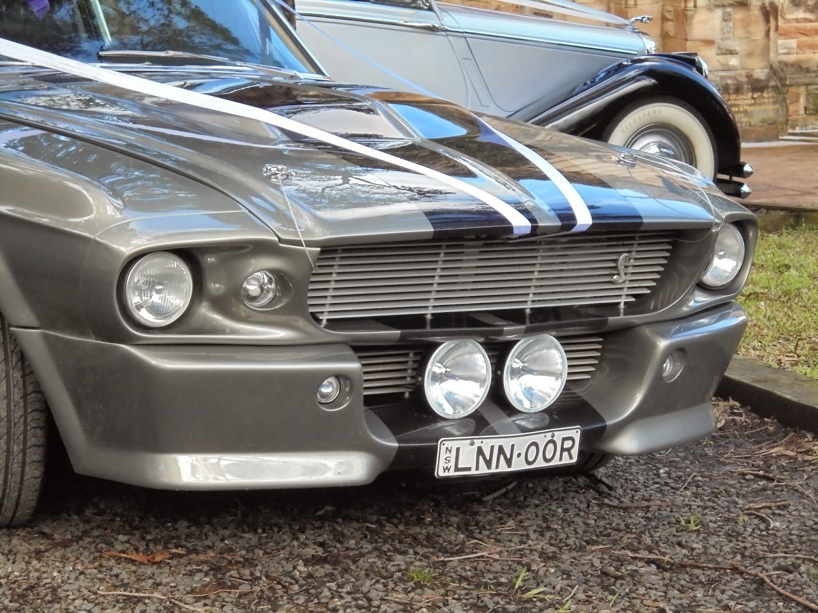 Aussie Old Parked Cars: 1967 Shelby Mustang GT500 - Eleanor Wedding Car