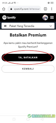 10 Cara Berhenti Berlangganan Spotify di PC dan HP Android 12 33