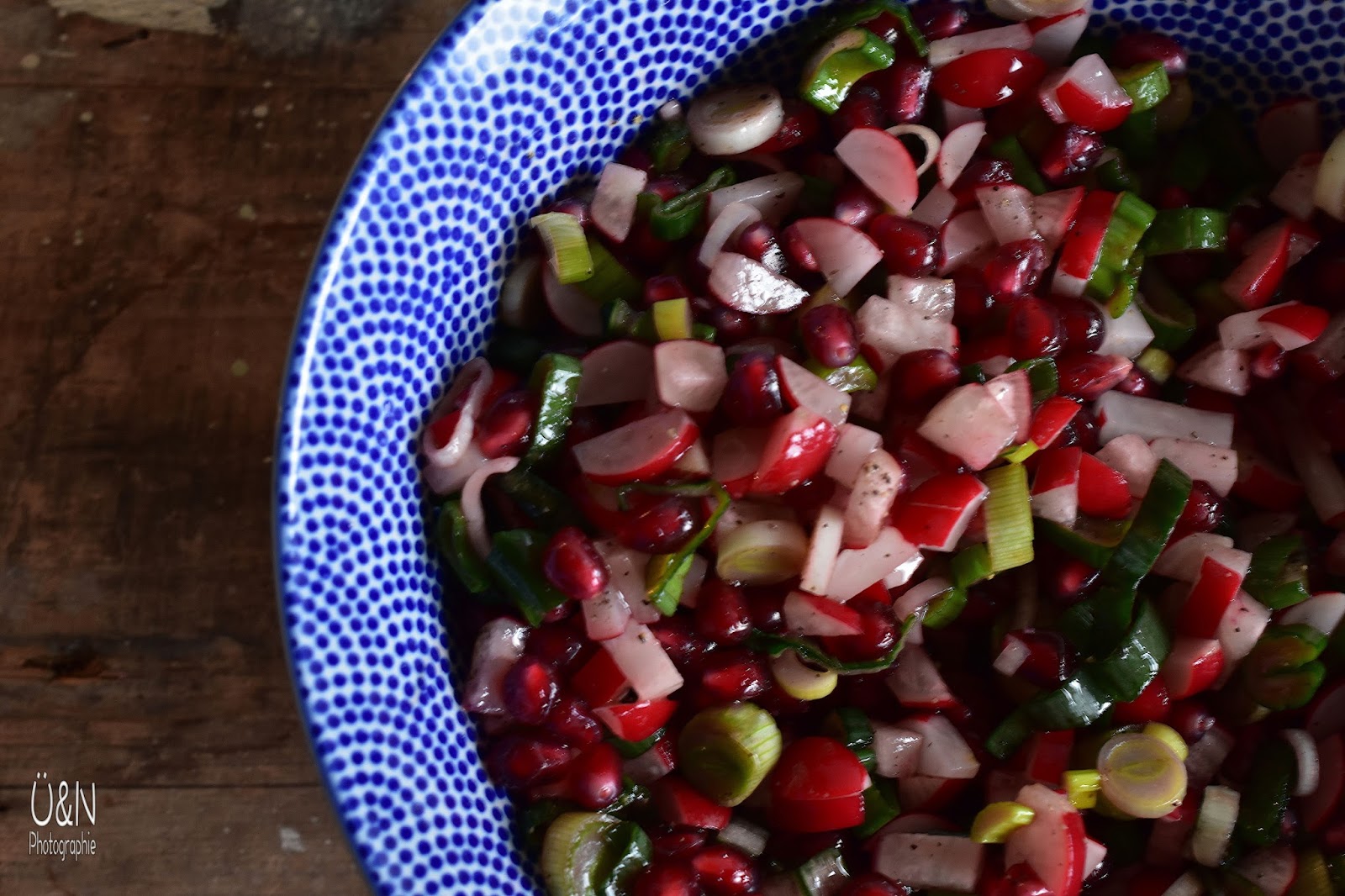 Überall &amp; Nirgendwo: Teriyaki Wildlachs mit Radieschen Granatapfel Salsa