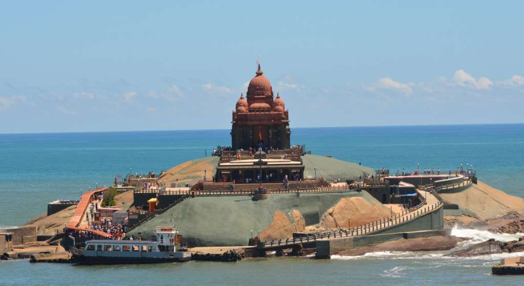 Swami Vivekananda Rock Memorial in Kanyakumari India