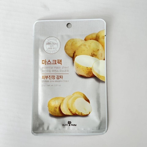 MẶT NẠ GIẤY NỘI ĐỊA HÀN QUỐC OLIVEFARM ESSENTIAL MASK SHEET – ASPASIA