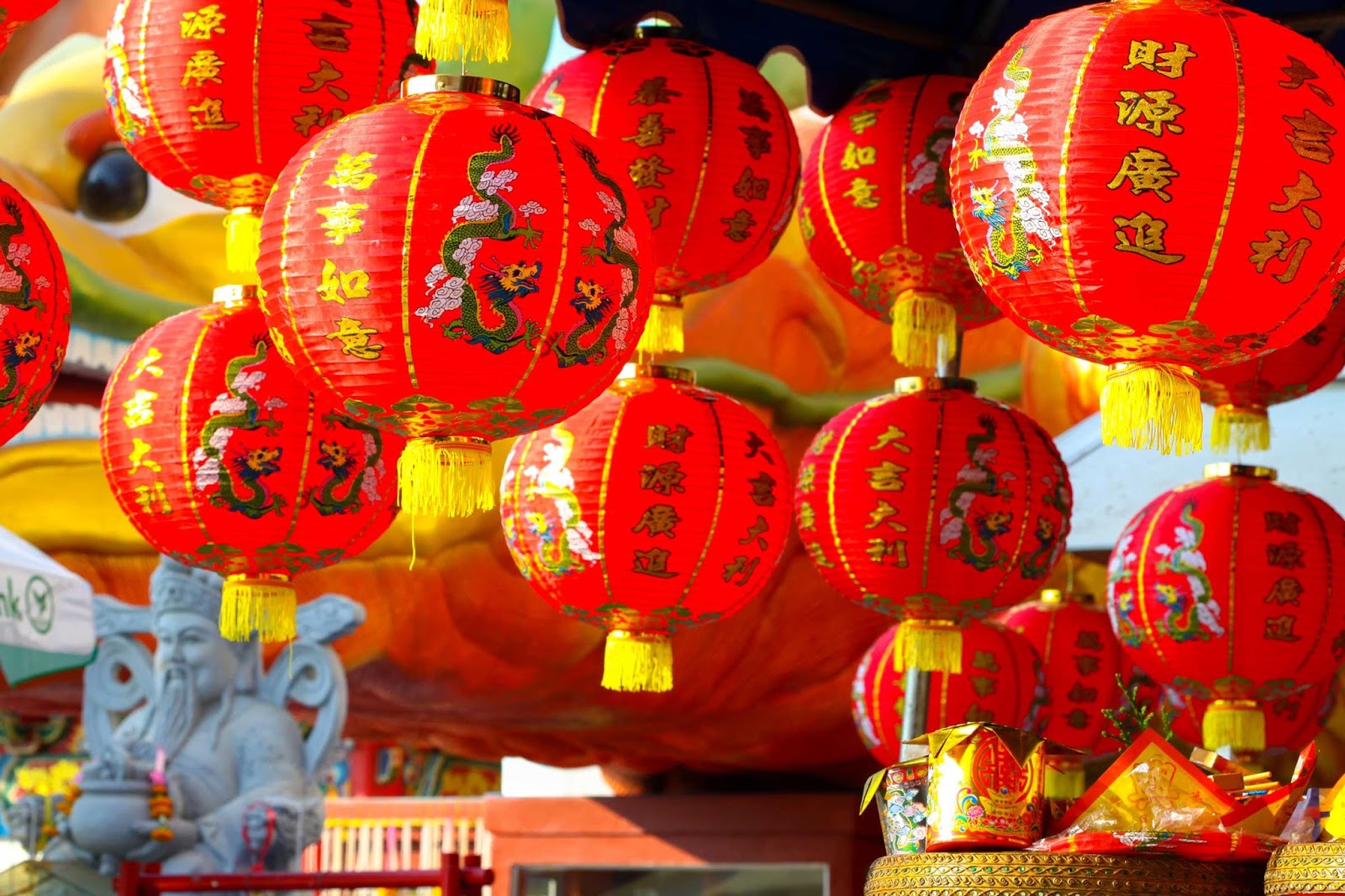 the chinese new year food
