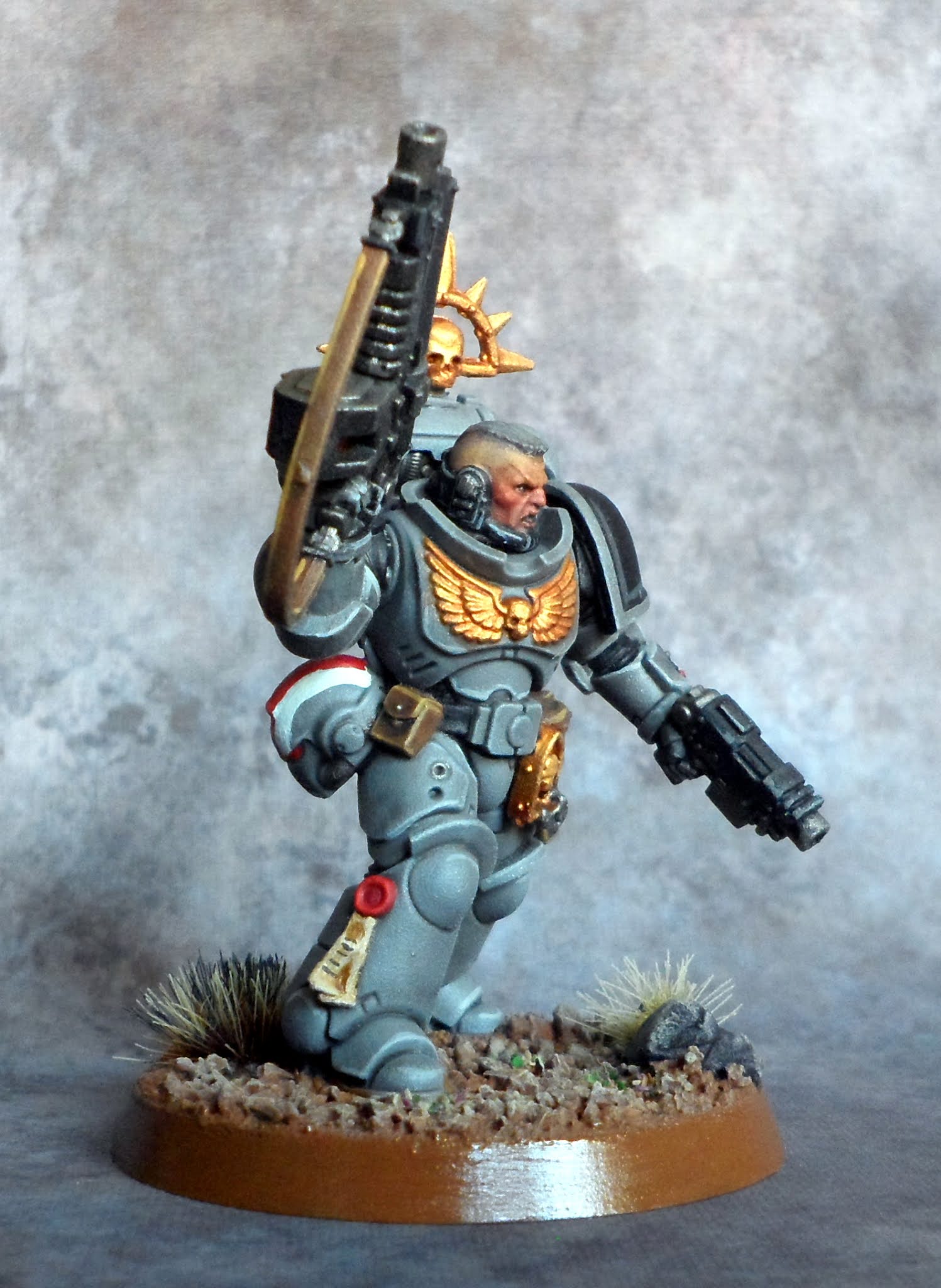 Relictors Chapter Space Marines – Primaris Lieutenant #2 – w/ Auto Bolt ...
