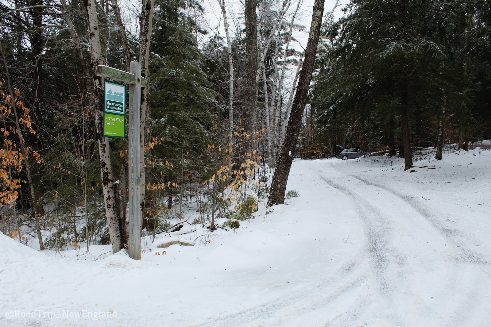 RoadTrip New England Check out this Frozen Waterfall Hike in Massachusetts Royalston Falls