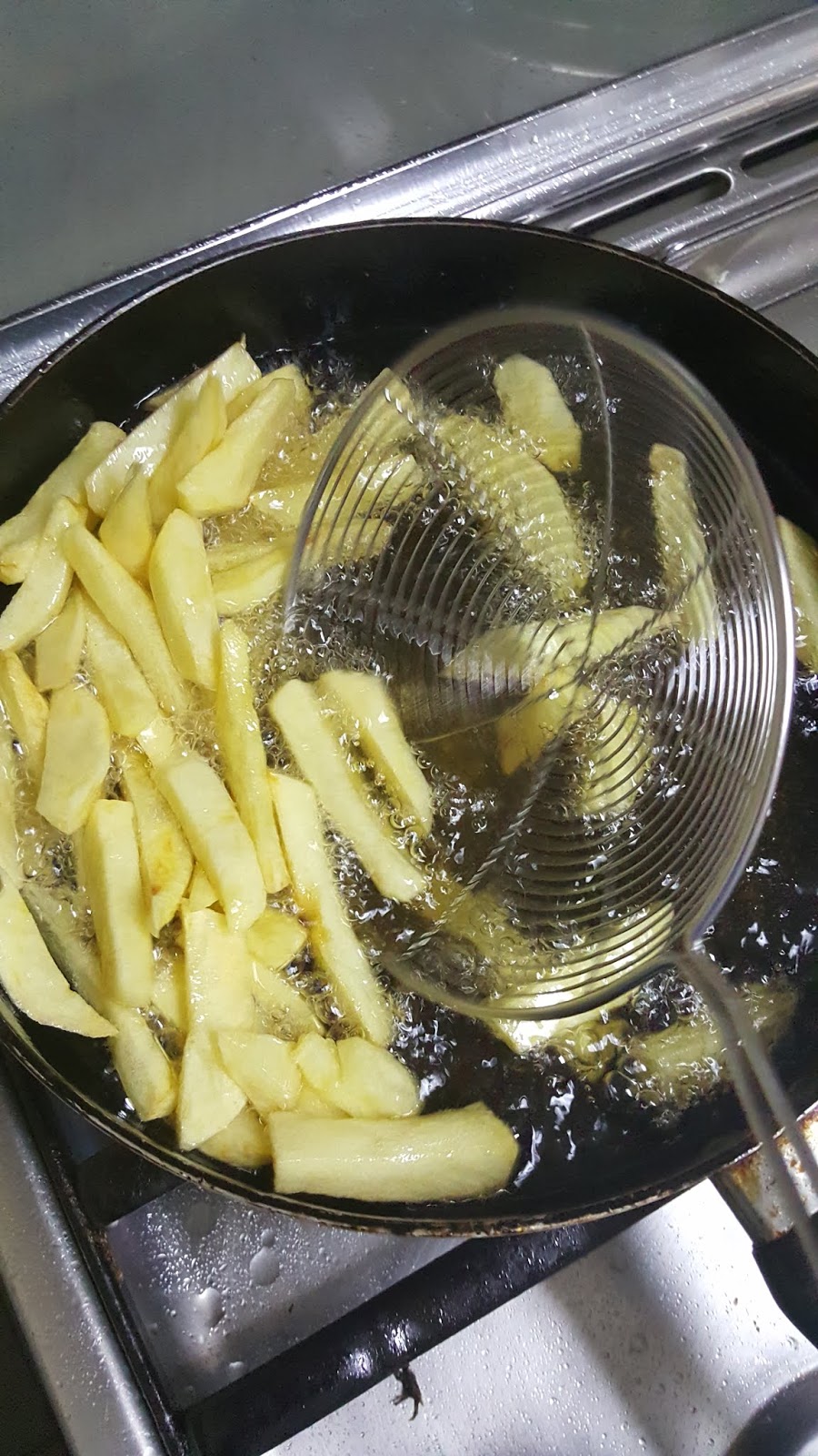 DOUBLE FRY HOMEMADE FRENCH FRIES