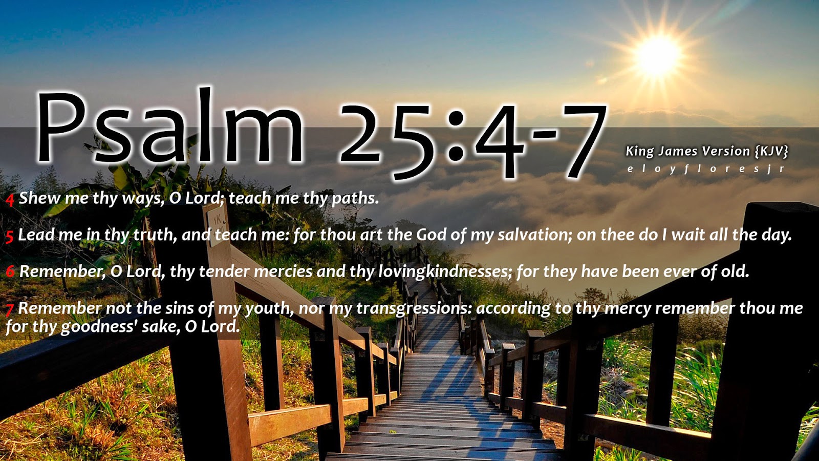 Psalm 25. 