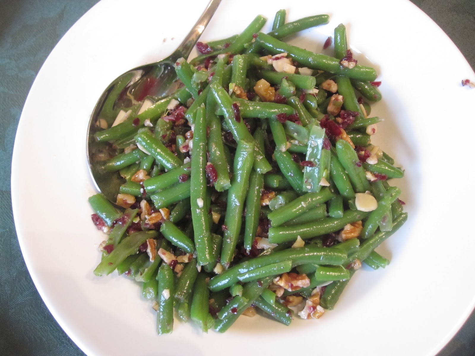 Green Beans with Nuts and Cranberries