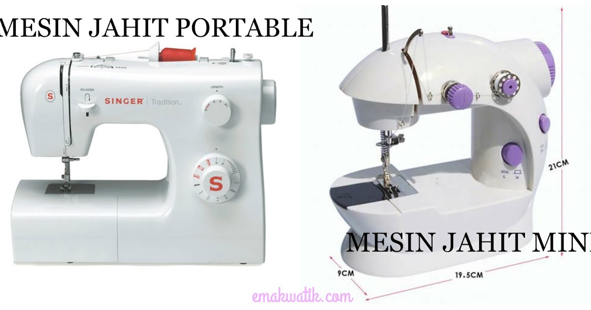 Mesin Jahit Portable Gampang Rusak Mesinjang