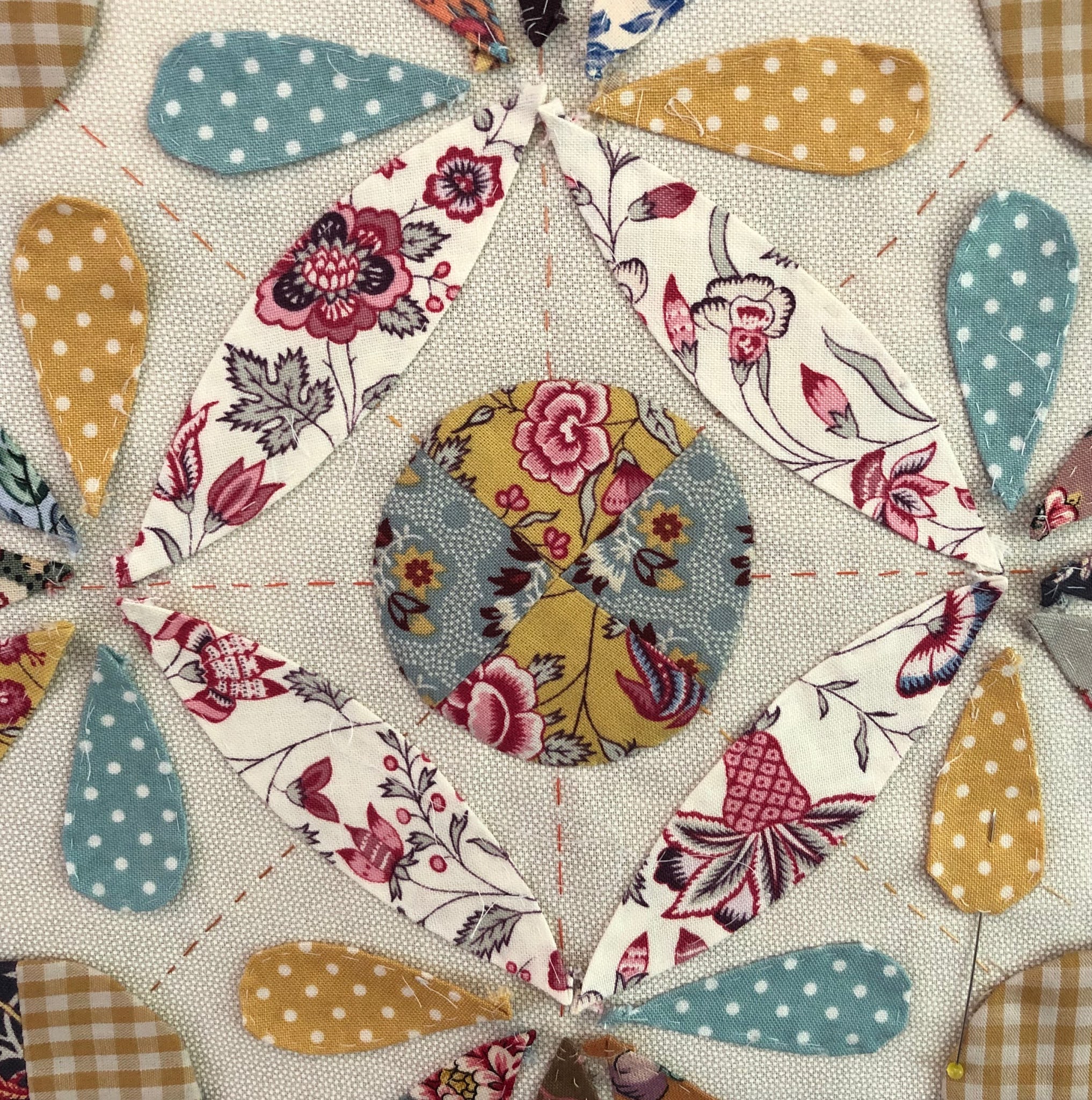 Juud's Quilts Vermont Summer Medallion