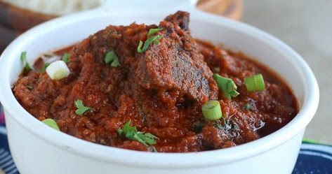 African Beef Stew - Healthy Food Menu