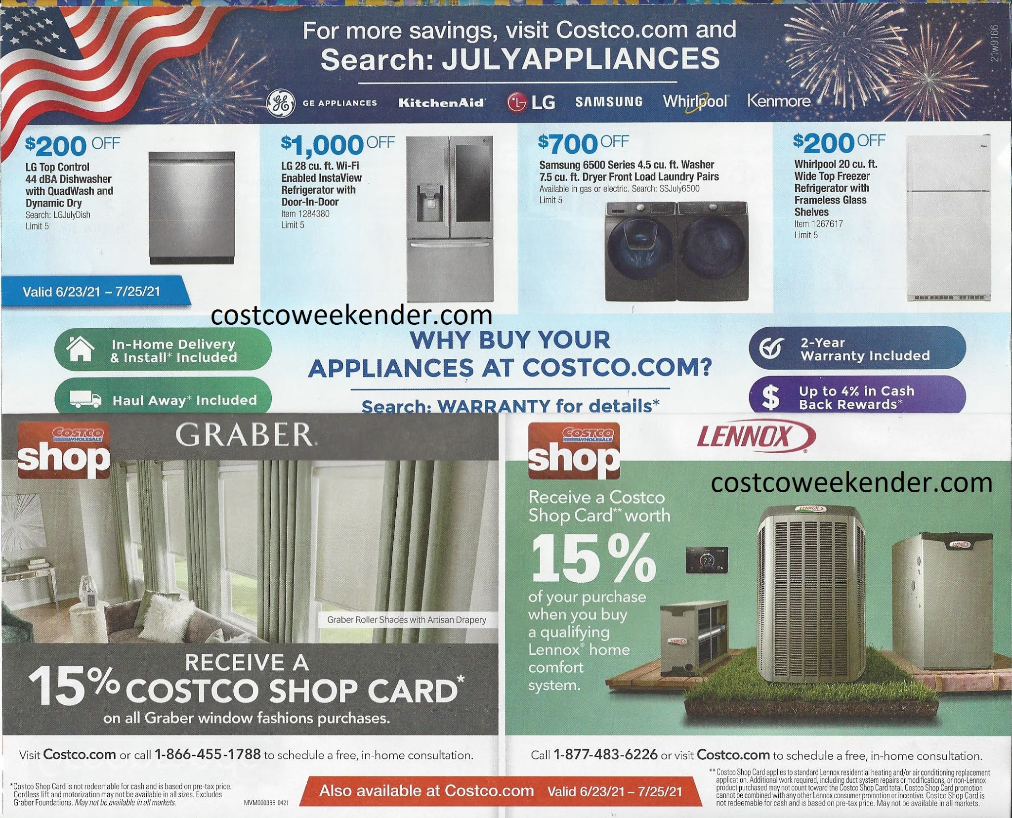 July 2021 Costco Coupon Book Costco Weekender