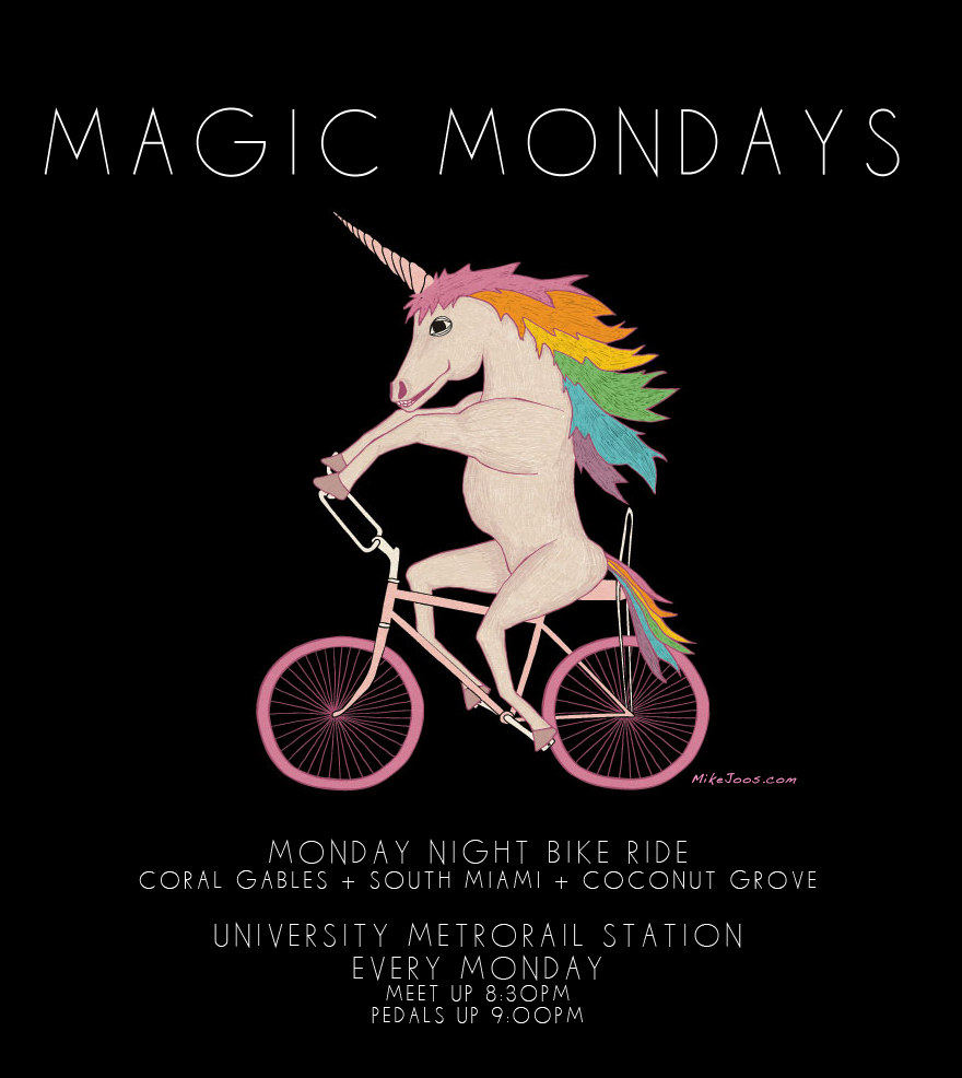 Magic Mondays Weekly Bike Ride | The Miami Bike Scene