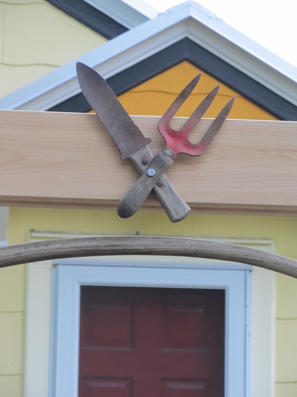 Montana Wildlife Gardener Repurposed Garden Tool Garden Arbor