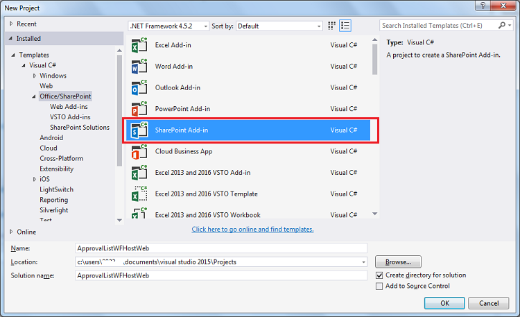 sharepoint online visual studio workflow development step by workflow template sharepoint