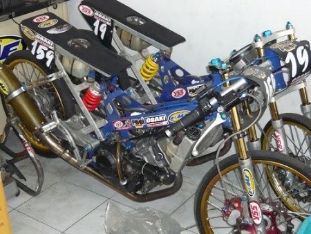 Modifikasi Drag Terbaru 2018 gambar motor drag