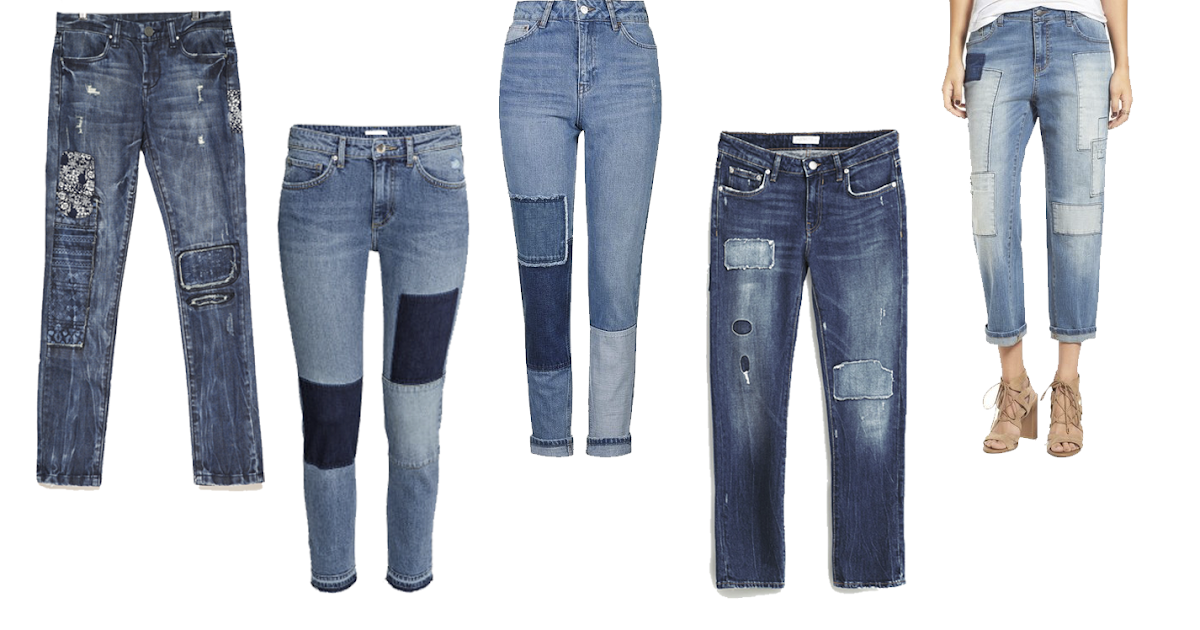 This Moment In Fashion...Patchwork Jeans — life according to francesca