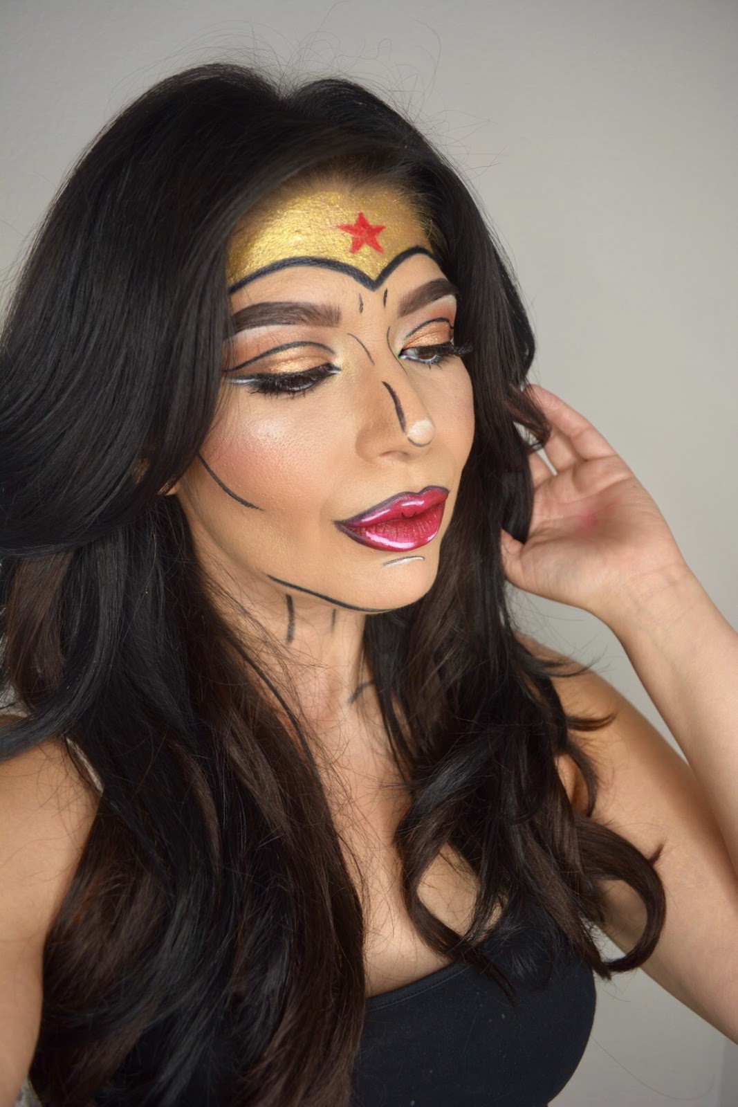 Marilu Segura: Wonder Woman Makeup