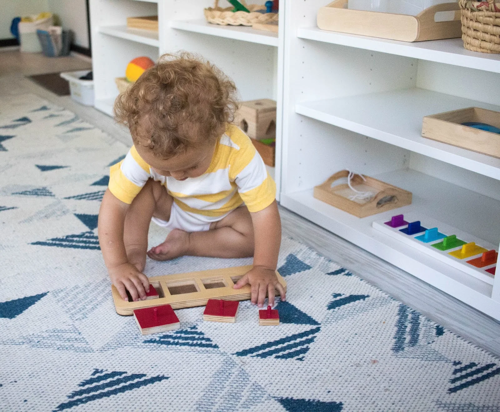 Montessori friendly toddler activities from A to Z.