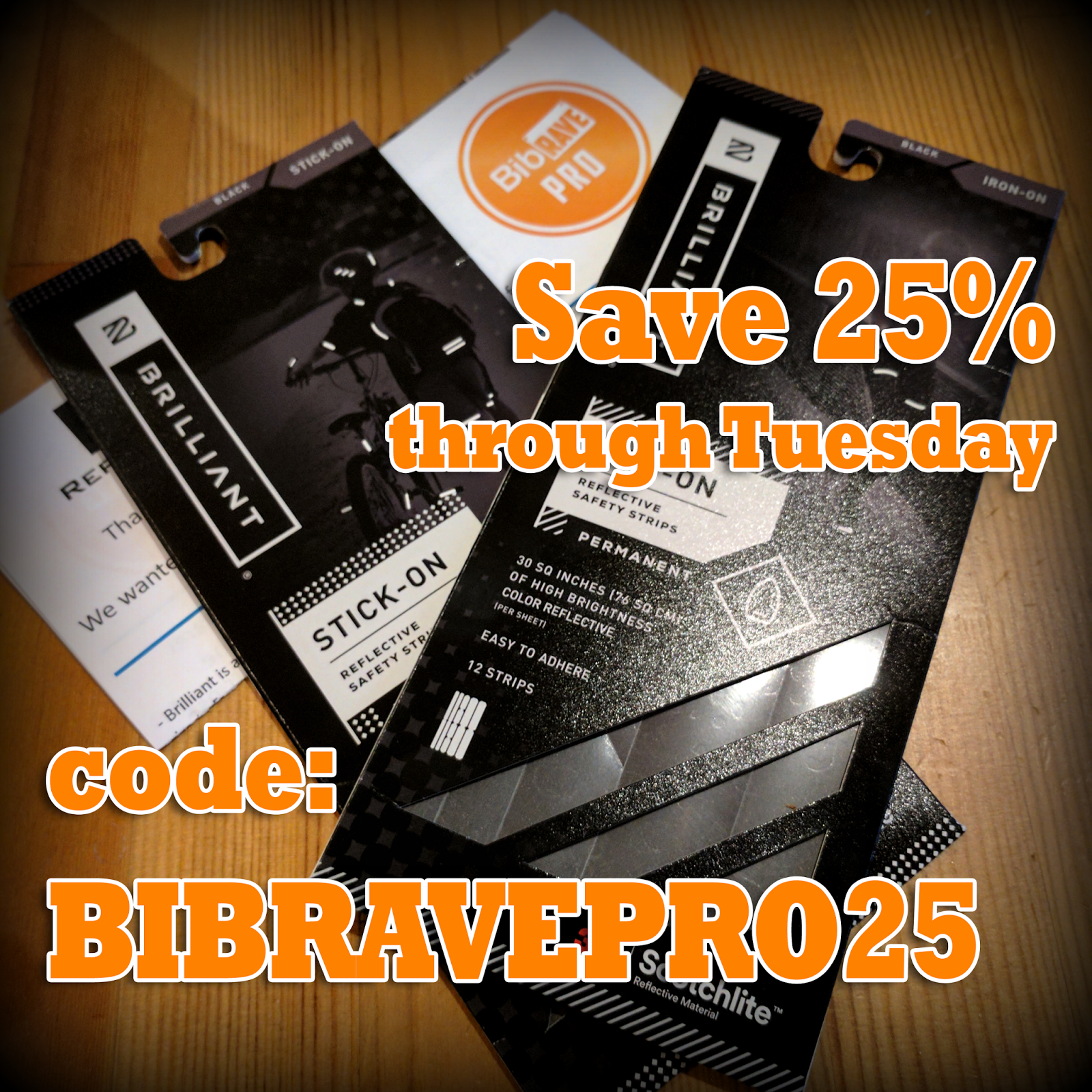 Be Brilliant Brilliant Reflective Running Tapes Review BibRavePro