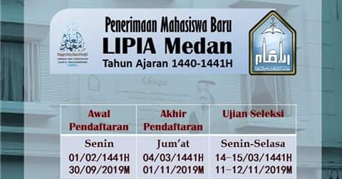 Lipia Medan Buka Penerimaan Mahasiswa Baru Program Persiapan Bahasa 2020