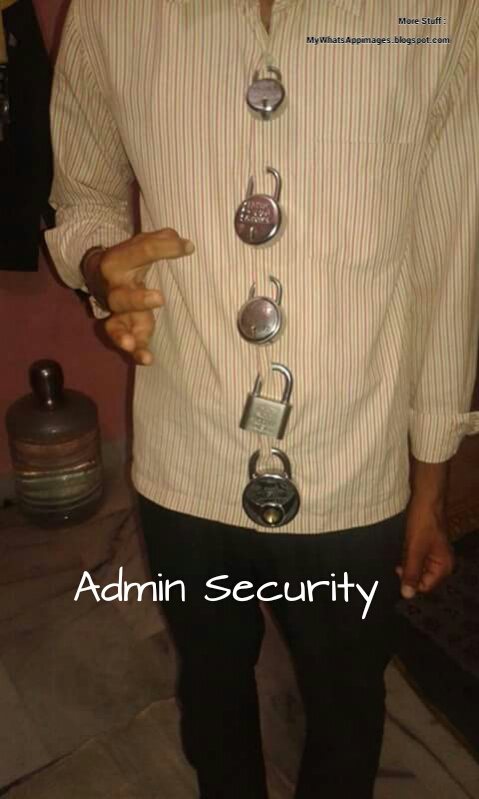 Admin security