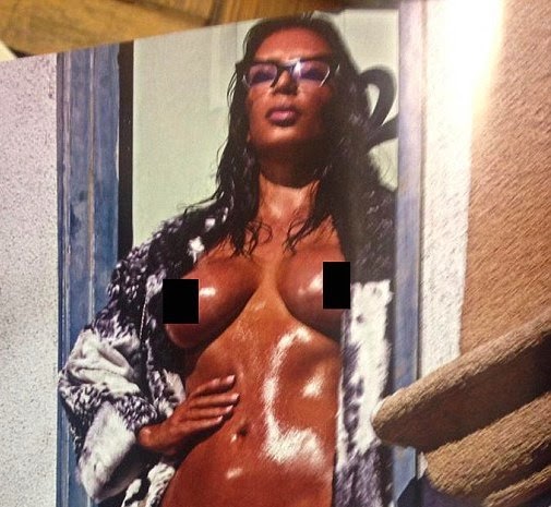 3 Oh enough, Kim Kardashian. Goes full frontal nude again! (photos)
