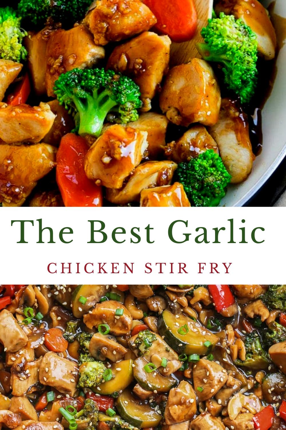 NEW !! The Best Garlic Chicken Stir Fry