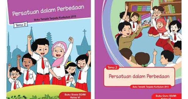 Download Buku Guru dan Siswa Tematik Kelas 6 Tema 2