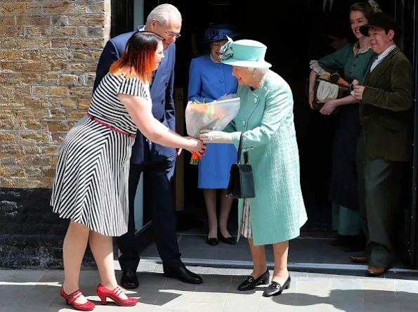 The cake was baked by Claire Ptak, who made The Duke and Duchess of Sussex’s wedding cake last year.