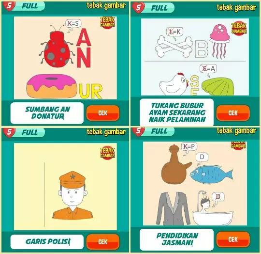 Kunci Jawaban Tebak Gambar Level 11 Lengkap Serbagratis95