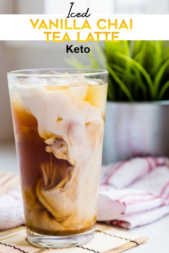 Iced Vanilla Chai Tea Latte My Best Cooking