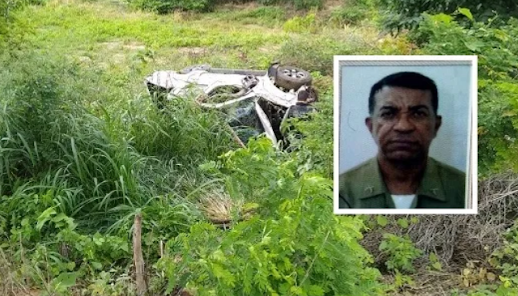 Sargento da PM-PE morre após acidente de trânsito no Sertão de Pernambuco