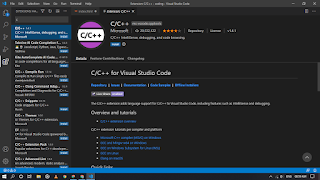 Install C++ compiler in visual studio code