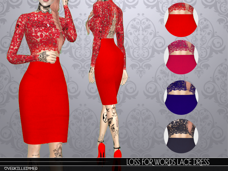 Loss For Words Lace Dress