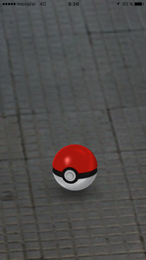 PokemonGO capturado. Hay que esperar