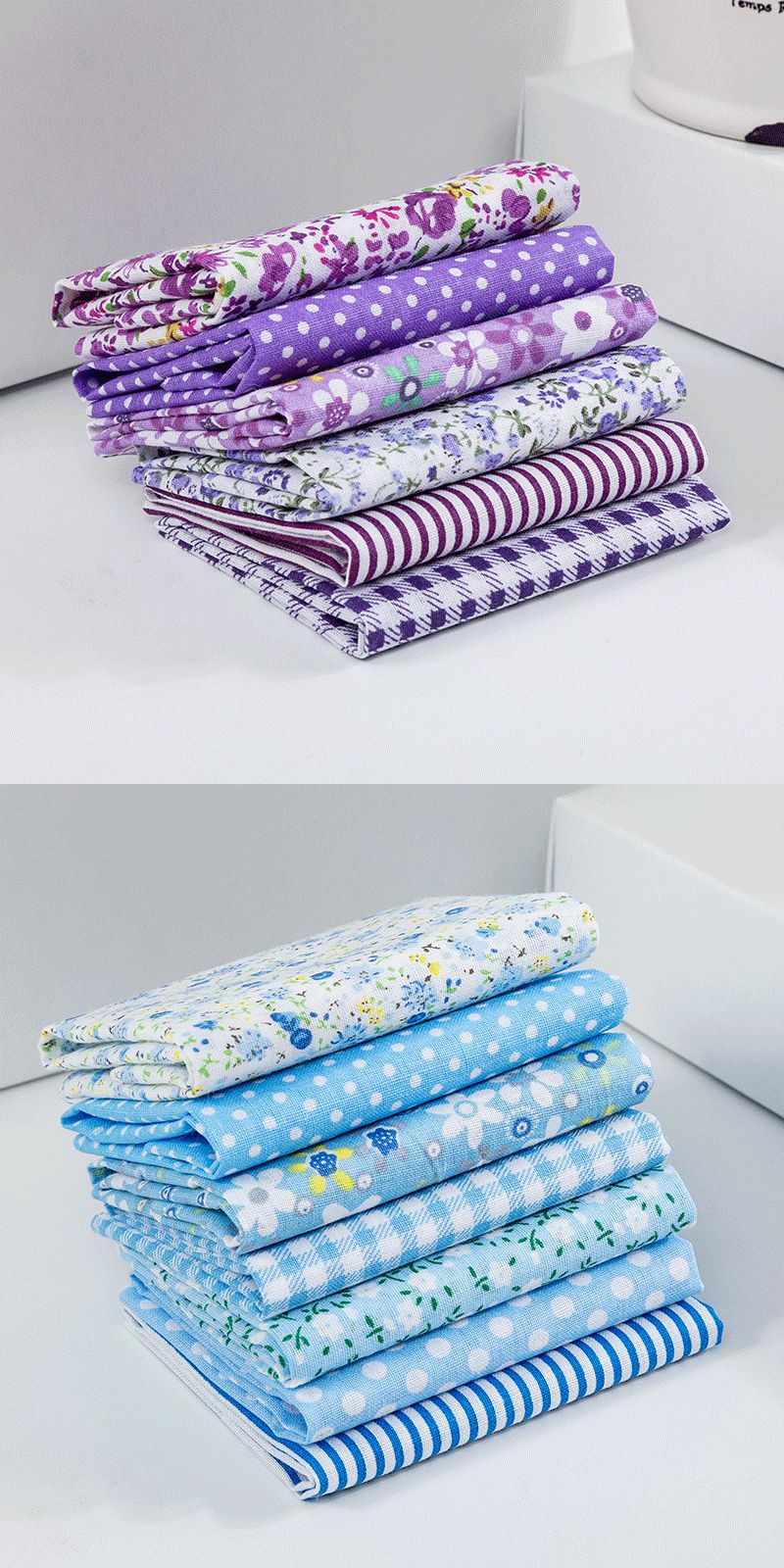 Cotton Fabric Printed Cloth Sewing Quilting Fabrics for Patchwork Needlework