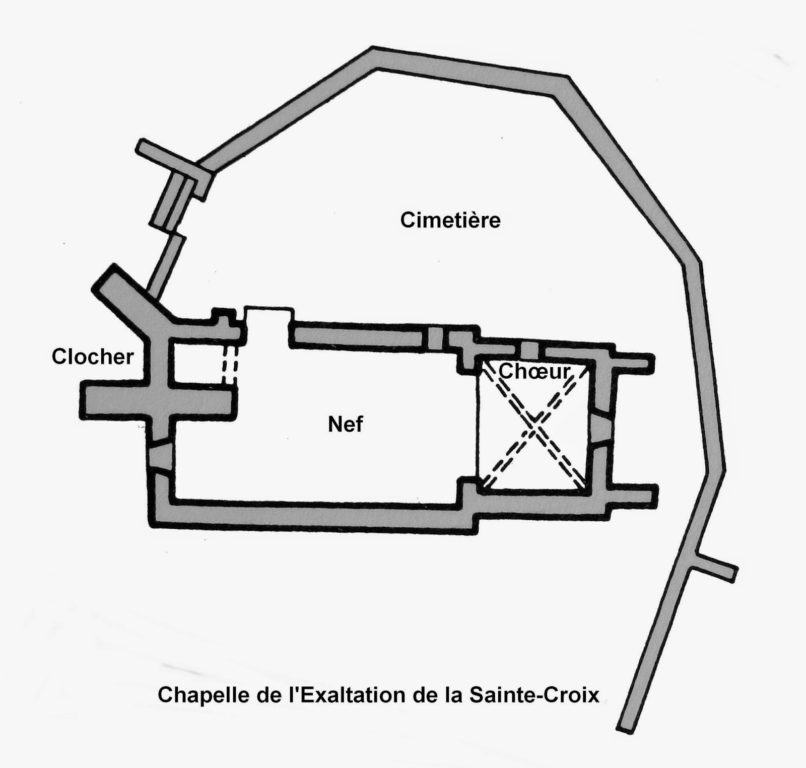VILLE-AU-VAL (54) - Chapelle de l'Exaltation de la Sainte-Croix