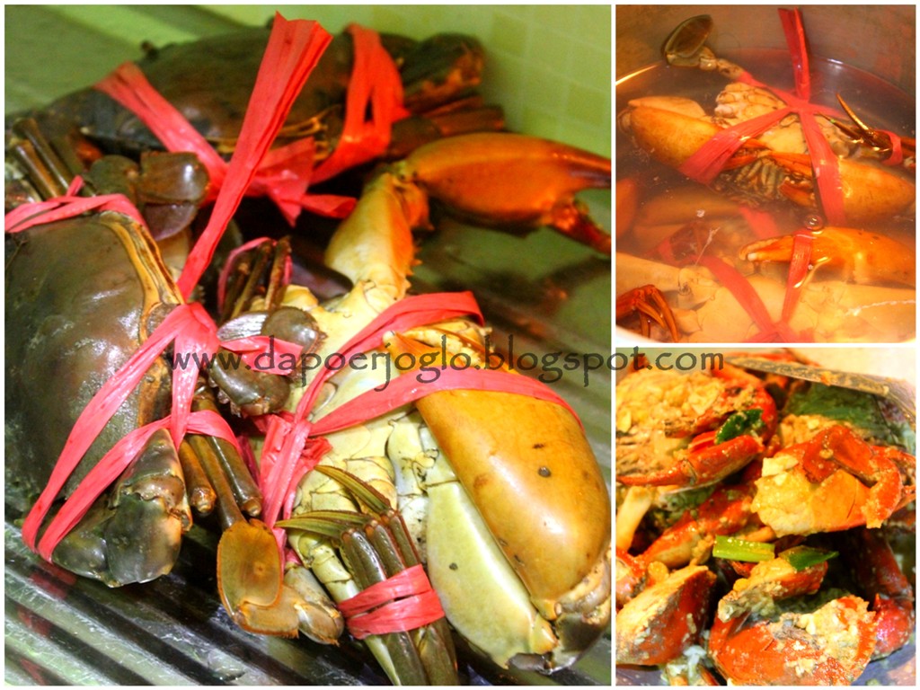 Dapoer Joglo: Kepiting Telur Asin Ala Sarang Kepiting
