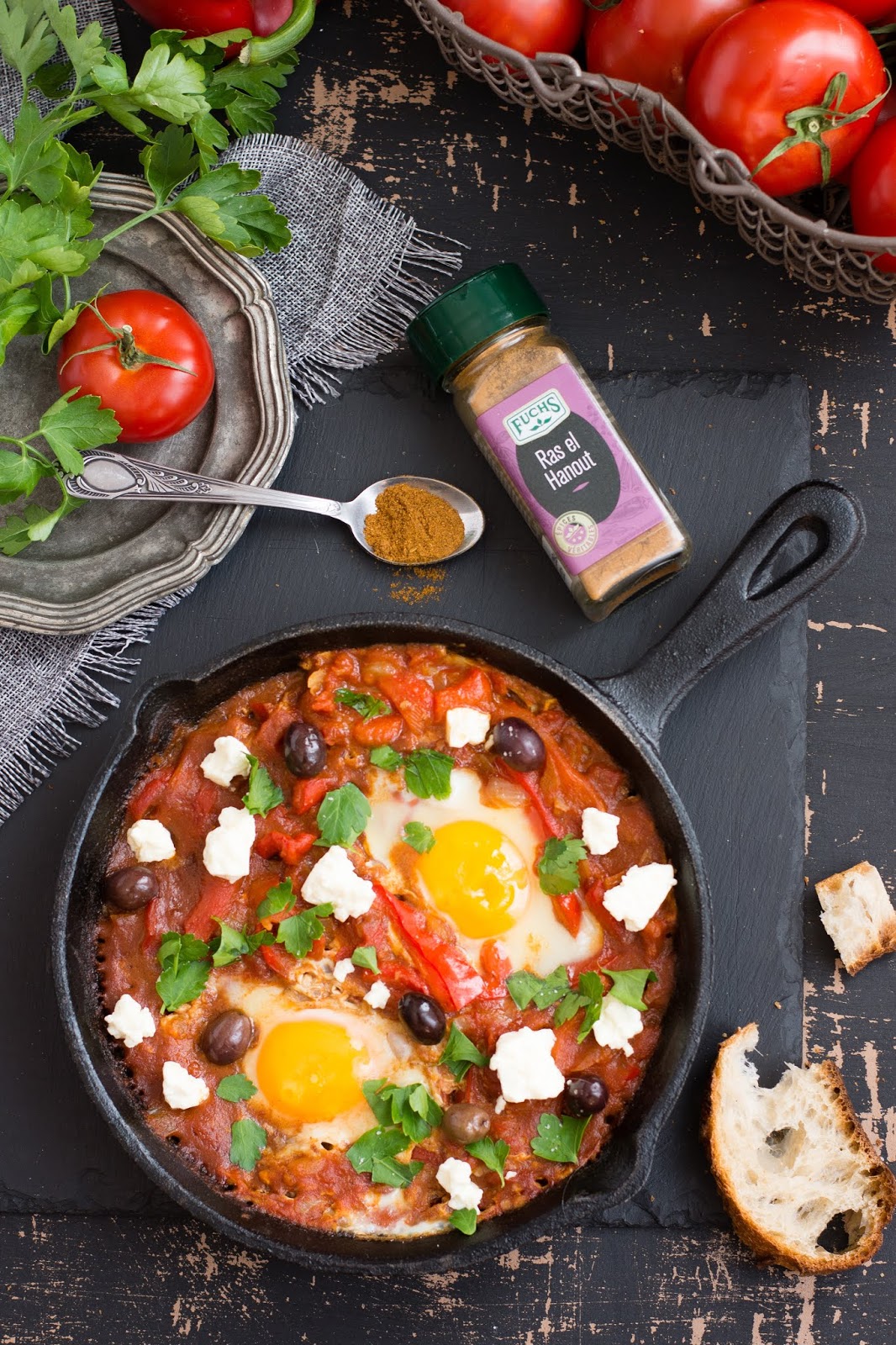 Chic, Chic, Chocolat: Chakchouka au ras el hanout