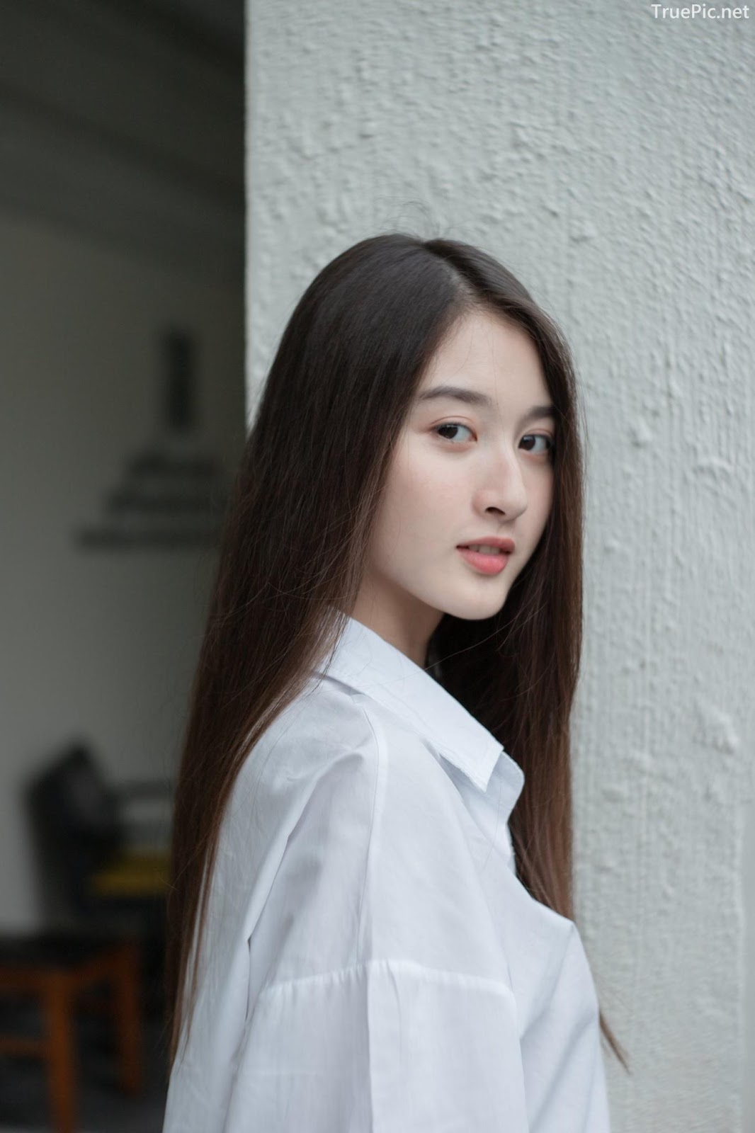 Thailand beaufiful model - View Benyapa - Young charming girl with long hair - Picture 26