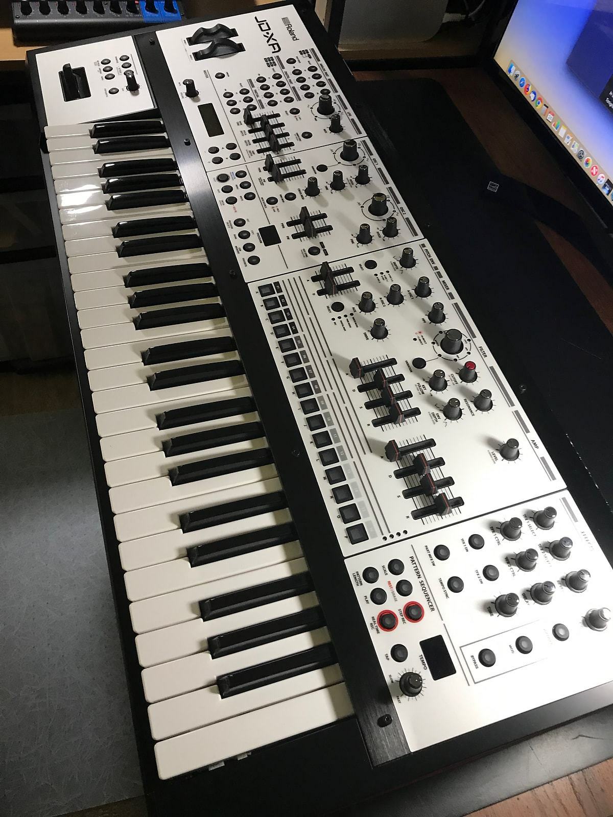 MATRIXSYNTH Roland JDXa Hybrid Digital Analog Synthesizer with Custom