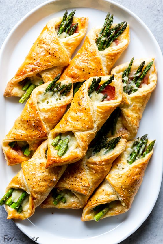 Asparagus Puff Pastry Bundles